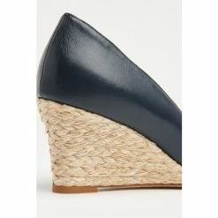 LK Bennett Blue Eevi Leather Wedges -LK Bennett Shop unnamed file 539