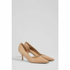 LK Bennett Hazel Beige Leather D'Orsay Courts -LK Bennett Shop unnamed file 547