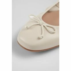 LK Bennett Trilly Cream Leather Ballerina Pumps -LK Bennett Shop unnamed file 630