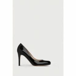 LK Bennett Stila Black Round Toe Pumps