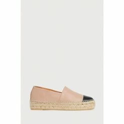 LK Bennett Neutral Talia Flatform Espadrilles