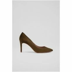 LK Bennett Floret Suede Pointed Toe Courts Burgundy Red -LK Bennett Shop unnamed file 68