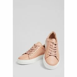 LK Bennett Pink Tulsa Rose Leather Flatform Trainers 2 LK Bennett Pink Tulsa Rose Leather Flatform Trainers -LK Bennett Shop unnamed file 682