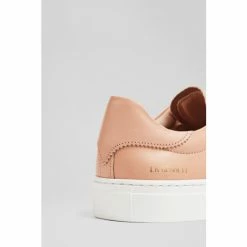 LK Bennett Pink Tulsa Rose Leather Flatform Trainers 3 LK Bennett Pink Tulsa Rose Leather Flatform Trainers -LK Bennett Shop unnamed file 683