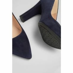 LK Bennett Blue Tess Block Heel Pointed Pumps -LK Bennett Shop unnamed file 713