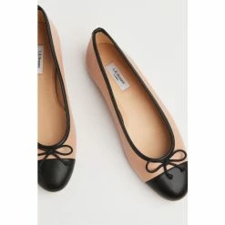 LK Bennett Natural Kara Toe Cap Ballerinas -LK Bennett Shop unnamed file 717