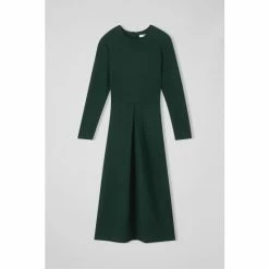 LK Bennett Forest Green Maria Fit And Flare Ecovero™ Dress -LK Bennett Shop unnamed file 739