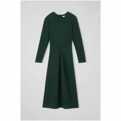 LK Bennett Forest Green Maria Fit And Flare Ecovero™ Dress -LK Bennett Shop unnamed file 740