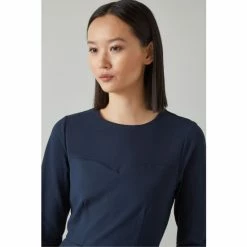 LK Bennett Elia Blue Jersey Shift Dress -LK Bennett Shop unnamed file 776