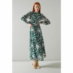 LK Bennett Patti Black Whimsical Floral Print Tiered Midi Dress -LK Bennett Shop unnamed file 811