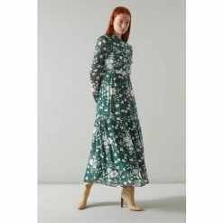 LK Bennett Patti Black Whimsical Floral Print Tiered Midi Dress -LK Bennett Shop unnamed file 812