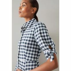 LK Bennett Blue Check Shirt Dress -LK Bennett Shop unnamed file 834