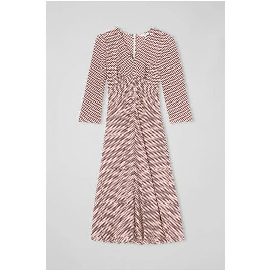 unnamed-file-899.jpg LK Bennett Red Gabrielle Graphic Print Silk Midi Dress -LK Bennett Shop unnamed file 899