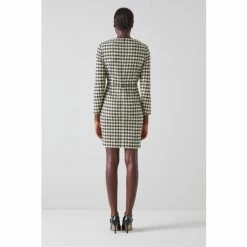 LK Bennett Black Keeler Gingham Tweed Dress -LK Bennett Shop unnamed file 964
