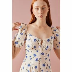 LK Bennett Cream Phelia Cornflower Print Cotton Dress 3 LK Bennett Cream Phelia Cornflower Print Cotton Dress -LK Bennett Shop unnamed file 970